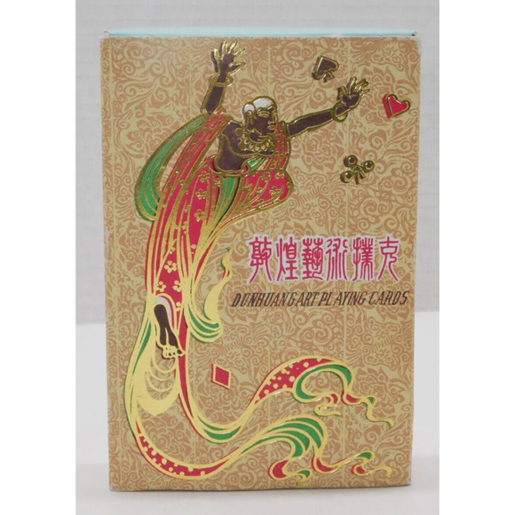 VTG China Dunhuang Art Card Playing Cards Shanghai Fairy Beauty - Picture 1 of 16